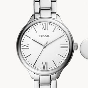 🌼 NWT Fossil silver tone watch